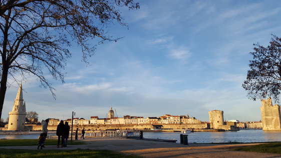 In front of old harbour